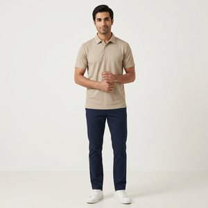 Nuevas Camisas de Trabajo de Manga Corta para Hombre con Diseño Personalizado, Logotipo Bordado, 100% Algodón Canvas, Impresión Digital, Antiarrugas - Product Image 1
