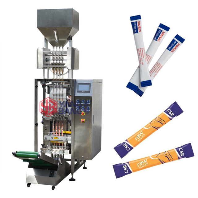 High Accuracy Automatic Multi lane Coffee Powder Packaging 5g Sugar Stick Packing Sugar Sachet Packing Machine