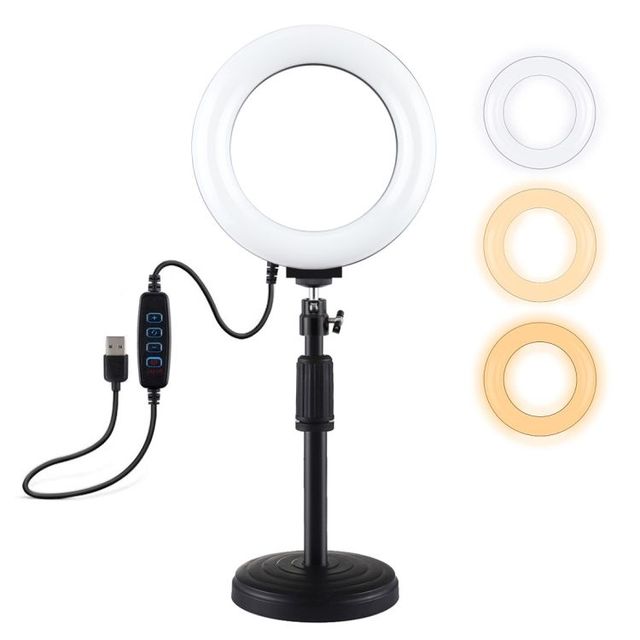 10 Inch (26cm) LED Ring Light - Hot Sale Circular Fill Light for Makeup, Photography & Live Studio
