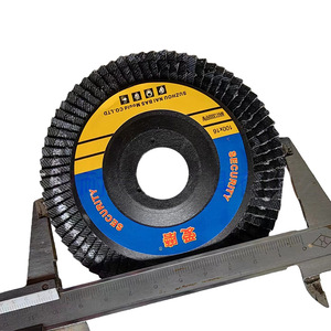 Disques de polissage à lamelles Aimo, largeur de face 1 pouce, épaisseur 0,188 pouce, roues abrasives plates en tissu enduit pour meuleuses d'angle - Product Image 2