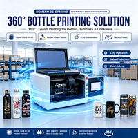 Impresora UV Cilíndrica Rotativa de 360 Grados para Impresión de Alta Velocidad en Botellas, Vasos y Latas de Aerosol