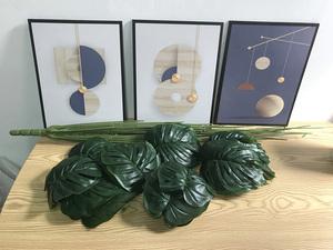<span class=keywords><strong>Plante</strong></span> artificielle Monstera à 36 feuilles, toucher réaliste, 132 cm - Product Image 5