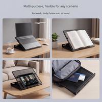 Mesh koelende, antislip, verstelbare computerhouder, opvouwbare ergonomische draagbare laptopstandaard voor bureau
