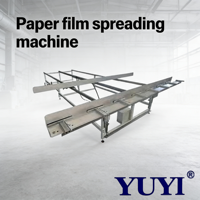 Machine à poser du film papier pour rideaux semi-automatique YUYI |   Étirement du papier assisté par rail |   220V |   Garantie d'un an
