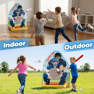 Juego de Béisbol Inflable Strikeout con Bate y Pelotas - Product Image 5