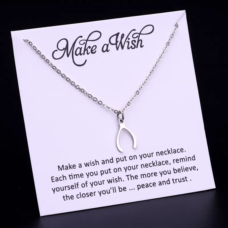 Stainless Steel Infinity Love Family Bird Butterfly Elephant Luck Tree Angel Wing Arrow Best Friend Bridesmaid Pendant Necklace