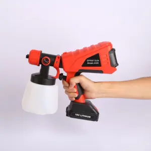 Electric spray gun Portable Trigger Handheld Hvlp Electric Paint Cordless Sprayer spray gun manufacturer