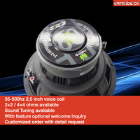 Subwoofer de voiture 12 pouces FS 35Hz, basses puissantes, 800W RMS, 1600W de crête, subwoofer de compétition, subwoofer de voiture SPL 12 pouces robuste