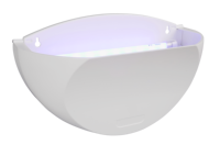 Piège à colle anti-moustiques LED UV à tube, lampe électrique tue-insectes pour zones alimentaires de 50 à 100 m²
