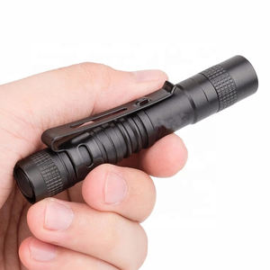 BBQ свет высокой мощности алюминиевый сплав ручка свет мини плоский светодиодный XPE тактический мини-фонарик с белым светом - Product Image 5