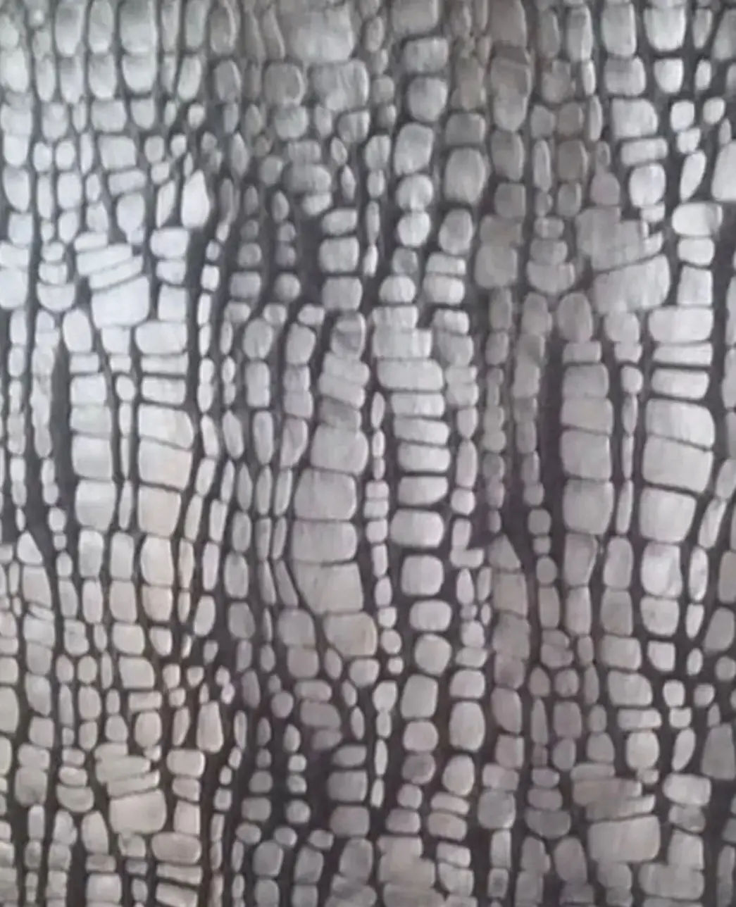 Крокодиловая ламинированная тисненая кожа меховая ткань искусственный мех ткань PV искусственный мех