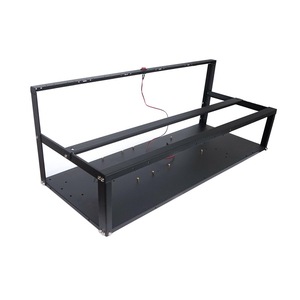 6 8 <strong>12</strong> 14 16 18 19 20 <strong>GPU</strong> Open air <strong>Rig</strong> Case Aluminum Stackable Graphics Card Rack <strong>Frame</strong> in Stock - Product Image 4