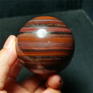 ลูกบอลคริสตัลไทเกอร์อายสีธรรมชาติขัดเงาสำหรับตกแต่งบ้านและเป็นของขวัญแร่ธาตุ ขายส่ง - Product Image 4