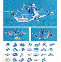 L'équipement d'aventure extérieur commercial d'explosion joue le parc aquatique flottant gonflable de sports aquatiques pour le jeu de lac ou de mer