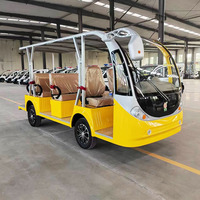 Mini voitures électriques bon marché chinoises Bus touristique 14 places Bus électrique certifié CE