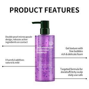Shampoo antipelliculaire apaisant pour les démangeaisons, marque privée, nettoyage des cheveux, perle, rafraîchissement du <span class=keywords><strong>cuir</strong></span> <span class=keywords><strong>chevelu</strong></span>, apaisant, hydratant, pour cheveux sensibles - Product Image 4