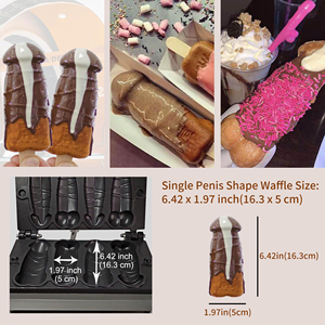 Машина для приготовления закусок, машина для производства вафель в форме пениса - Product Image 3