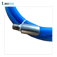 Tuyau d'aspiration en silicone pour autoclave 200C 7mm, ultra-flexible, résistant à l'abrasion, résistant aux hautes températures, gel de silice, longueur 1 mètre