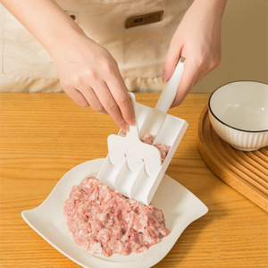 Meatball Maker Triple Quadruple Mold For Meat Fish Shrimp Paste Hamburger Makers PP Material - Product Image 1