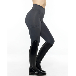 Pantalon d'équitation taille haute personnalisable pour femme, service OEM, logo personnalisé, respirant, coupe ajustée, pantalon d'équitation pour homme - Product Image 2