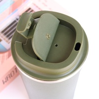 380/510ml Acier Inoxydable Café Thermos Tasse Polyvalent Portable Voiture Vide Flacons Tasse Gym Sport Embouteilleur D'eau