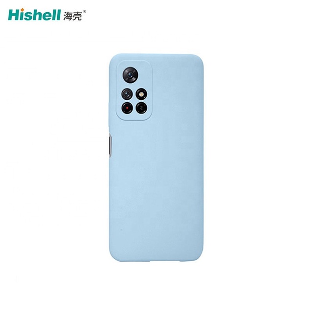 Full Protection Real Liquid Silicone Cell Phone Cover Custom Logo Mobile Phone Cases for Mi Poco M4 Pro 5G