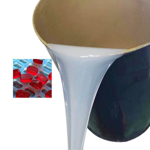 Şeffaf gıda sınıfı platin cure rtv2 sıvı silikon kauçuk için şeker/sakız/çikolata kalıp yapımı - Product Image 1