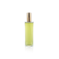 Flacon de parfum en verre de luxe de 120 ml - Contenant cosmétique haut de gamme avec pulvérisateur à brume, surface estampée à chaud, modèle G23