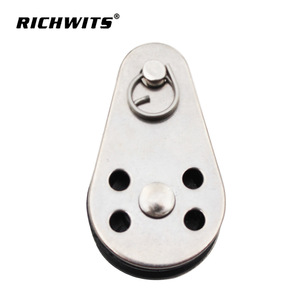 RICHWITS Stainless Steel Pulley 25mm Nylon Sheave For Wire Rope <b>Puller</b> - Product Image 1