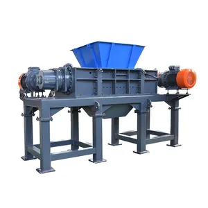 Industrial Multi-function Waste Heavy Metal Copper Double Shaft Shredder Crusher