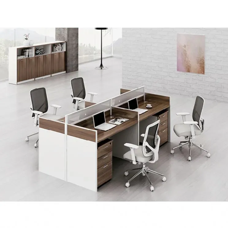 Sinonis-muebles de oficina modernos, mesa de oficina, escritorio con cajones, escritorio de estación de trabajo de madera