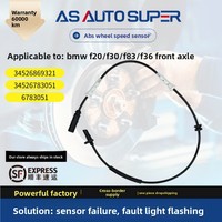 Nouveau capteur ABS de haute qualité pour remplacement AUTO SUPER, référence OE 34526869321 34526783051 6783051, garantie 1 an, stock usine