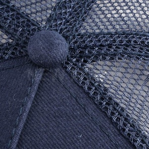 Hot Sale Blank Cotton Back Baseball Caps for Adults 5 Panels Solid Color Trucker Hats Mesh Trucker Hats Customizable logo - Product Image 5