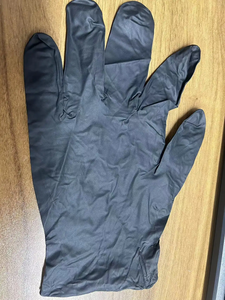 Guantes de Nitrilo de 6 mil Completamente Texturizados para Reparación, Sin Polvo, para Limpieza, Salón de Belleza, Maquillaje, Tatuajes, Guantes Gruesos de Nitrilo para Mecánico en Color Negro - Product Image 3