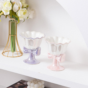Mug à fleurs moderne en porcelaine fine, écologique, compatible lave-vaisselle et micro-ondes, 180 ml, coffret cadeau pour café, dessert, vin, crème glacée - Product Image 2