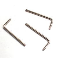 Clé Torx en acier inoxydable solide de haute dureté, type L, clé hexalobulaire à 6 dents