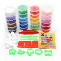 24 color kit non toxic playdough