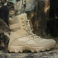 Bottes de randonnée tactiques ultra-légères antidérapantes pour l'extérieur, grandes tailles, pour hommes et femmes, durables, pour le désert