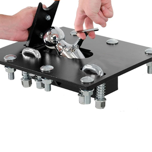 AMBITION New Easy Operation Pliable Iron Gooseneck Hitch Ball Mount for 2-5/16-Inch Parts for Trailer Fifth Wheel Hitch - Product Image 3