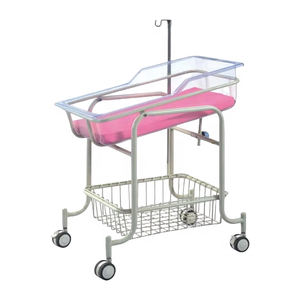 Grosir Rumah Sakit baja nirkarat bayi ranjang bayi medis tempat tidur bayi tandu harga murah tempat tidur bayi untuk bayi - Product Image 4