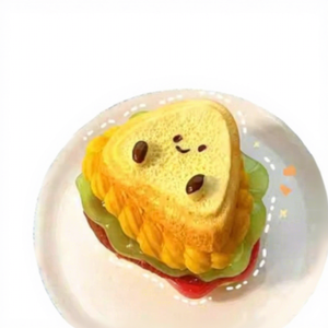 Juguete Antiestrés de Silicona de Grado Alimenticio en Forma de Hamburguesa Súper Gruesa, con Capas y Características Sensoriales de Agua para Niños - Product Image 6
