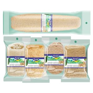Esponja de Luffa Natural para Lavar el Cuerpo, Esponja Exfoliante Corporal, Esponja de Luffa para Cocina, Estropajo para Lavar Platos - Product Image 3
