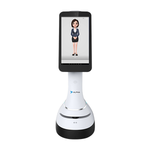 Robot de service de réception Jupiter AI pour la banque | Guide intelligent et robot d'assistance à la clientè<span class=keywords><strong>le</strong></span> avec écran tactile - Product Image 2