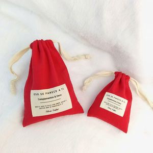 Sac à poussière en coton personnalisé de luxe avec cordon de serrage, grand et recyclable, pour sacs à main et aliments, pour le stockage du pain - Product Image 3