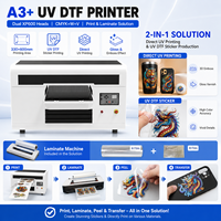 Impresora UV de Inyección de Tinta Plana A3 3360 XP600 con Dos Cabezales Automáticos para Cuero/Tarjetas/Carcasas de Teléfono, Vidrio y Metal