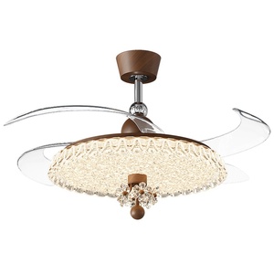Nuevo Ventilador de Techo con Luz de Estilo Antiguo para Sala de Estar y Comedor, Ventilador de Techo Silencioso de Lujo para el Hogar - Product Image 5
