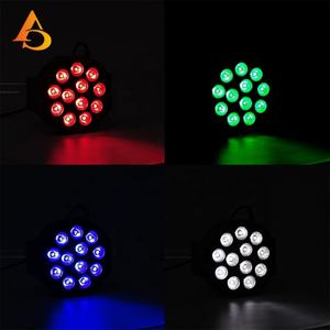 Iluminación Profesional RGBW DMX LED Par Zoom, 12 Piezas de 12W, Foco Par para Escenario - Product Image 6