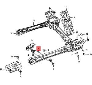 Suspensión amortiguador trasero para Chrysler <span class=keywords><strong>Grand</strong></span> Voyager RT <span class=keywords><strong>2008</strong></span> <span class=keywords><strong>Dodge</strong></span> <span class=keywords><strong>Grand</strong></span> <span class=keywords><strong>Caravan</strong></span> Ram CV 2012 68144123AC 68144123AB - Product Image 5