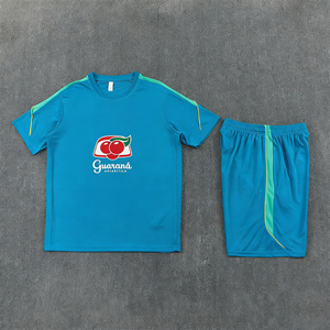 Maillots de football d'été 26/27 Brésil personnalisés à manches courtes col rond unisexe respirant polyester/nylon séchage rapide - Product Image 2