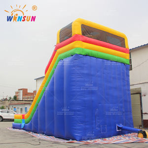 Winsun Slide Grand toboggan aquatique gonflable en PVC pour l'extérieur, toboggan aquatique en forme de palmier avec couleur et taille personnalisées - Product Image 2